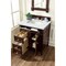 James Martin Vanities Brittany 30in Single Vanity, Burnished Mahogany, w/ 3 CM Ethereal Noctis Quartz Top 650-V30-BNM-3ENC - alternate 4